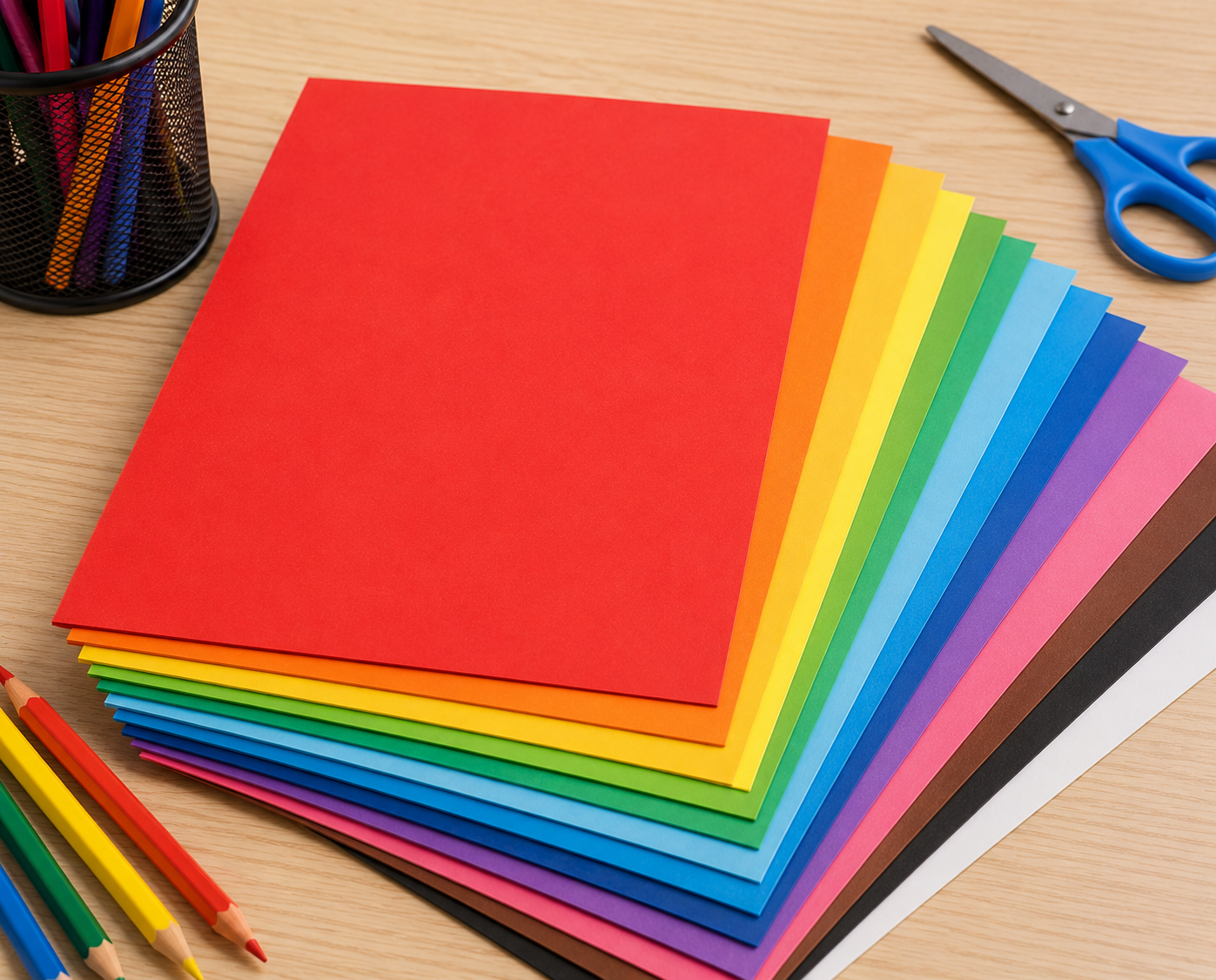 Carton colorat